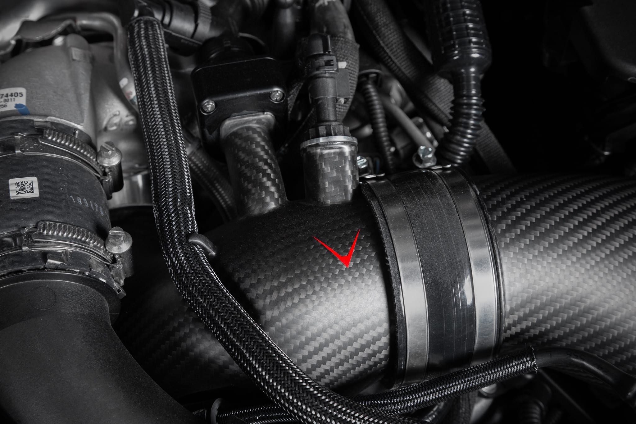 Turbo Inlet Eventuri pour BMW G90/99 M5 -référence EVE-G9X-CF-CHG — image 4