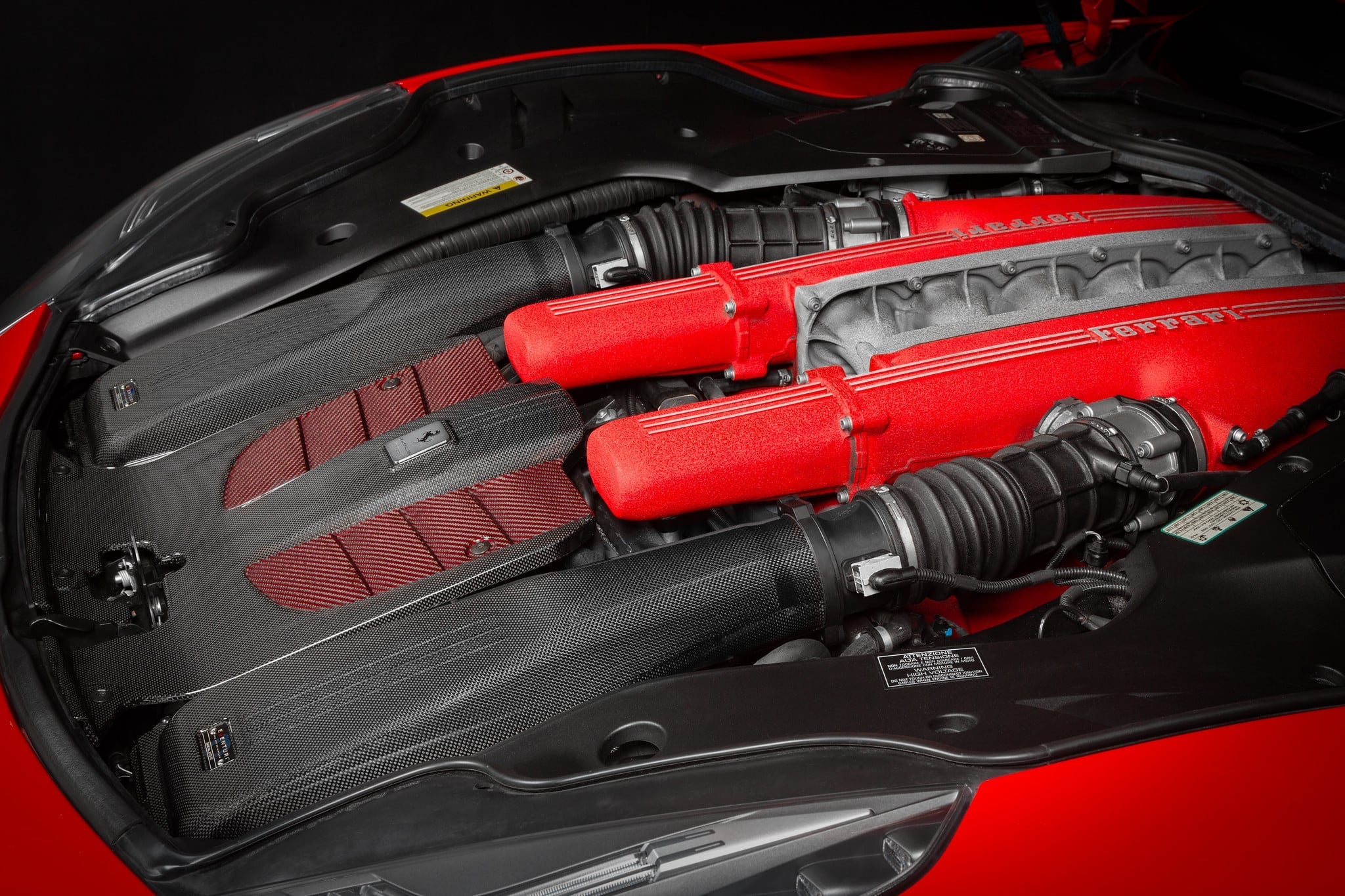 Admission carbone Eventuri pour Ferrari F12 Berlinetta-référence EVE-F12-CF-INT — image 4