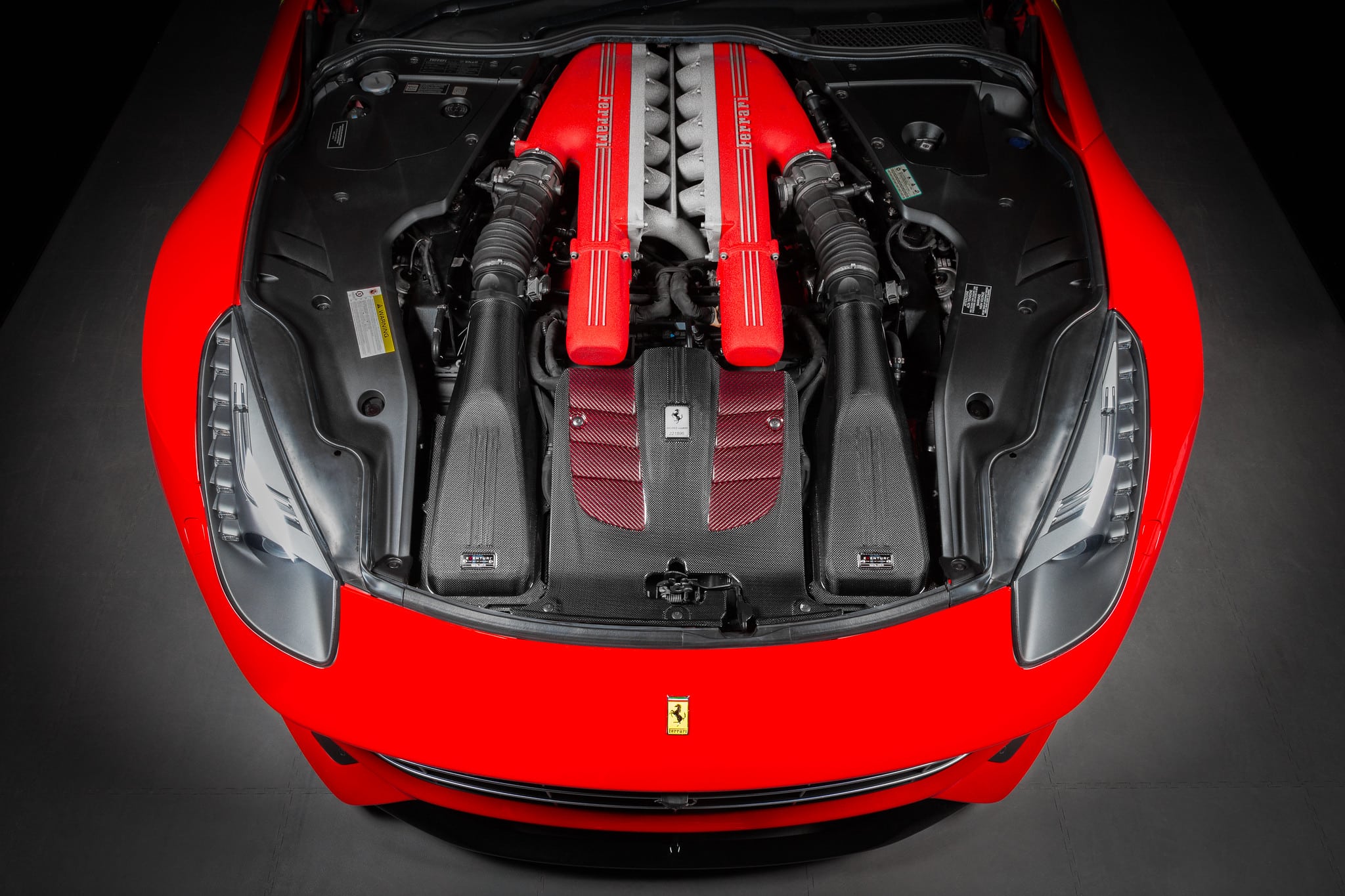 Admission carbone Eventuri pour Ferrari F12 Berlinetta-référence EVE-F12-CF-INT — image 2