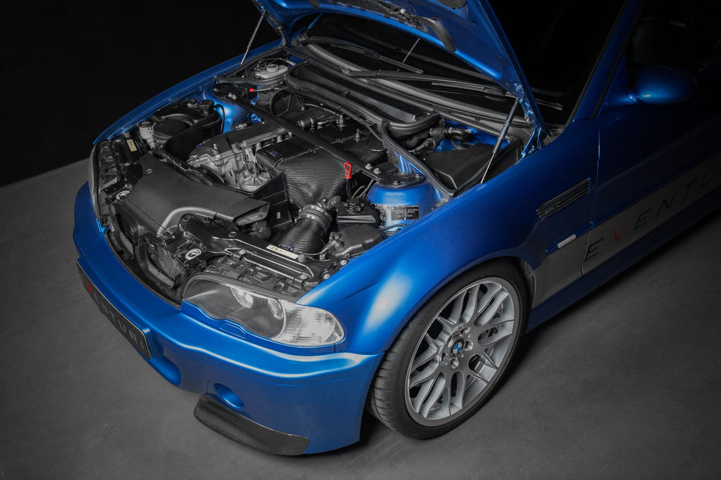 Collecteur d’admission avec boite à air carbone Eventuri pour BMW M3 E46-Référence EVE-E46ABX-CF-INT — image 5