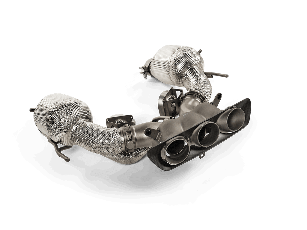 Slip-On Race Line Titanium Akrapovic pour Ferrari 296 GTB -2023-…. — image 1