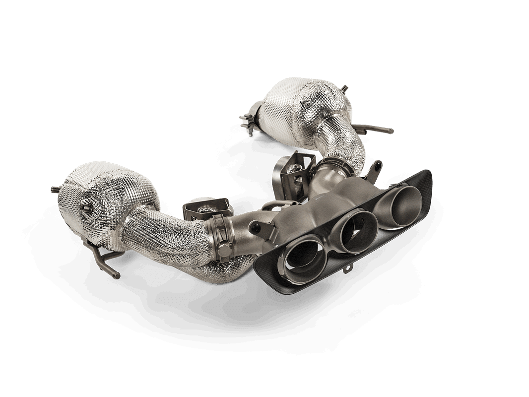 Slip-On Race Line Titanium Akrapovic pour Ferrari 296 GTB -2023-…. — image 1