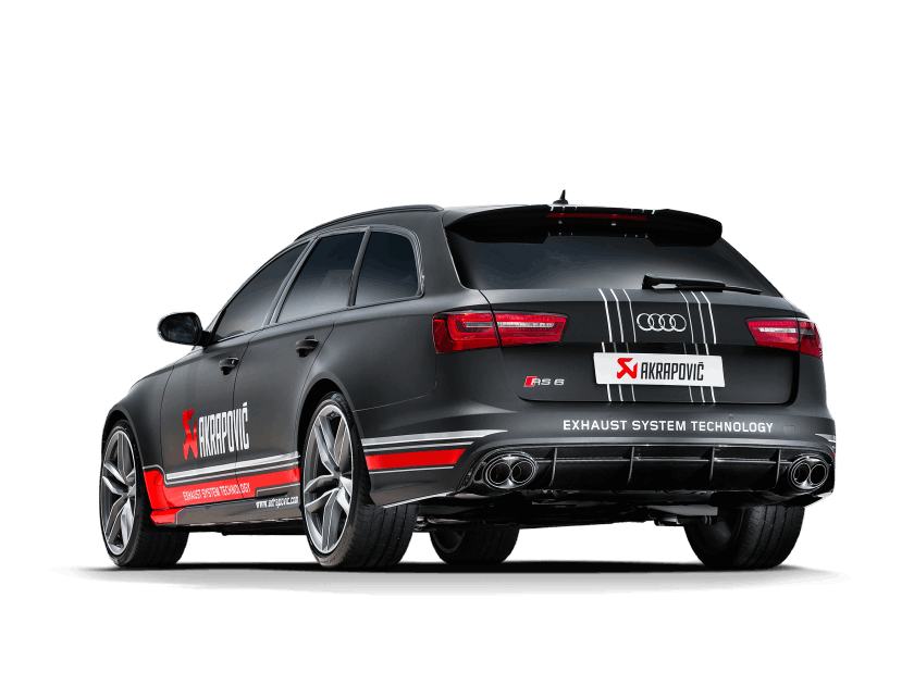 Echappement Akrapovic Evolution Line (Titanium) pour Audi RS6 C7 — image 8