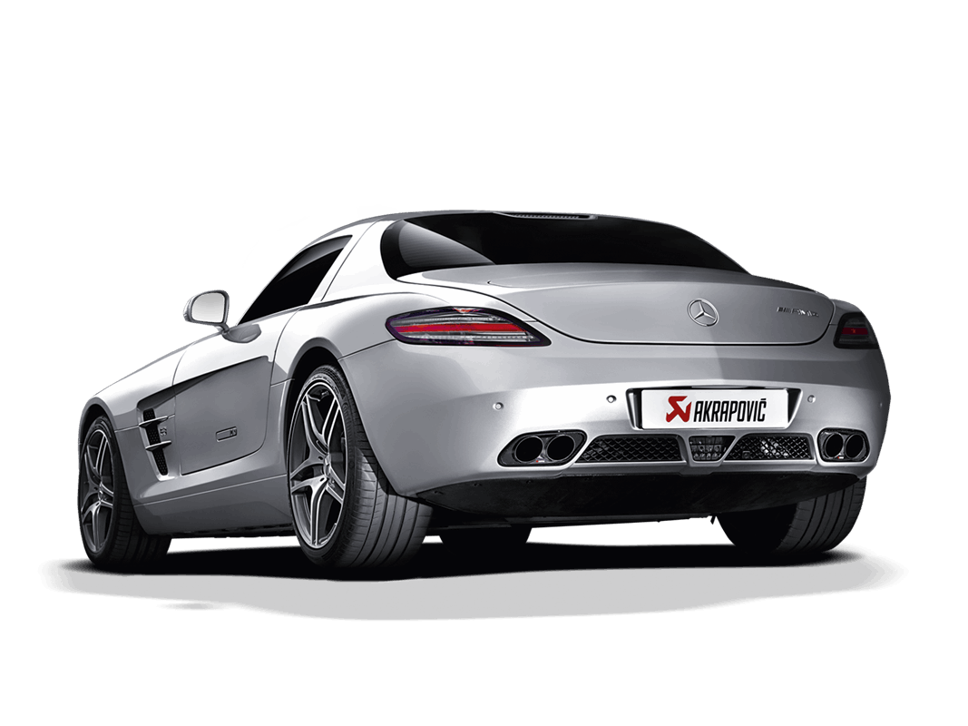 Echappement Evolution Line Titanium Akrapovic pour Mercedes-AMG SLS Coupé/Roadster C197/R197 — image 7