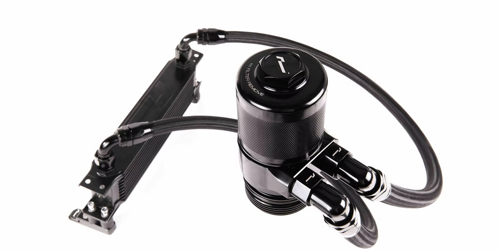 Kit refroidisseur d’huile Racingline pour VW Golf 7/8 GTI / R / TT 8S / Leon 3 Cupra / S3 8V-référence VWR18G700 — image 2