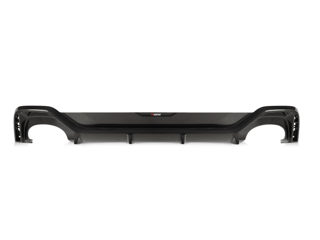Diffuseur arrière en fibre de carbone Akrapovic pour Audi RS6 C8 finition Gloss — image 2