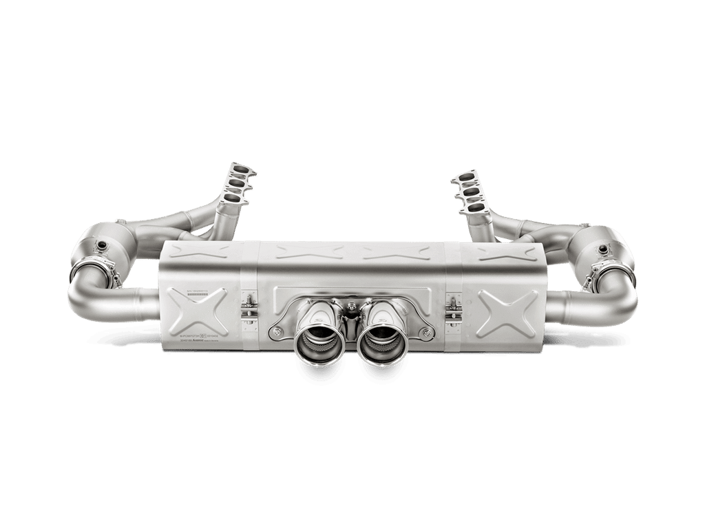 Ensemble d’en-têtes Evolution Race titane Akrapovic pour Porsche 911 GT3 (991) et 911 GT3 / GT3 Touring (991.2)/911 GT3 RS (991) — image 2