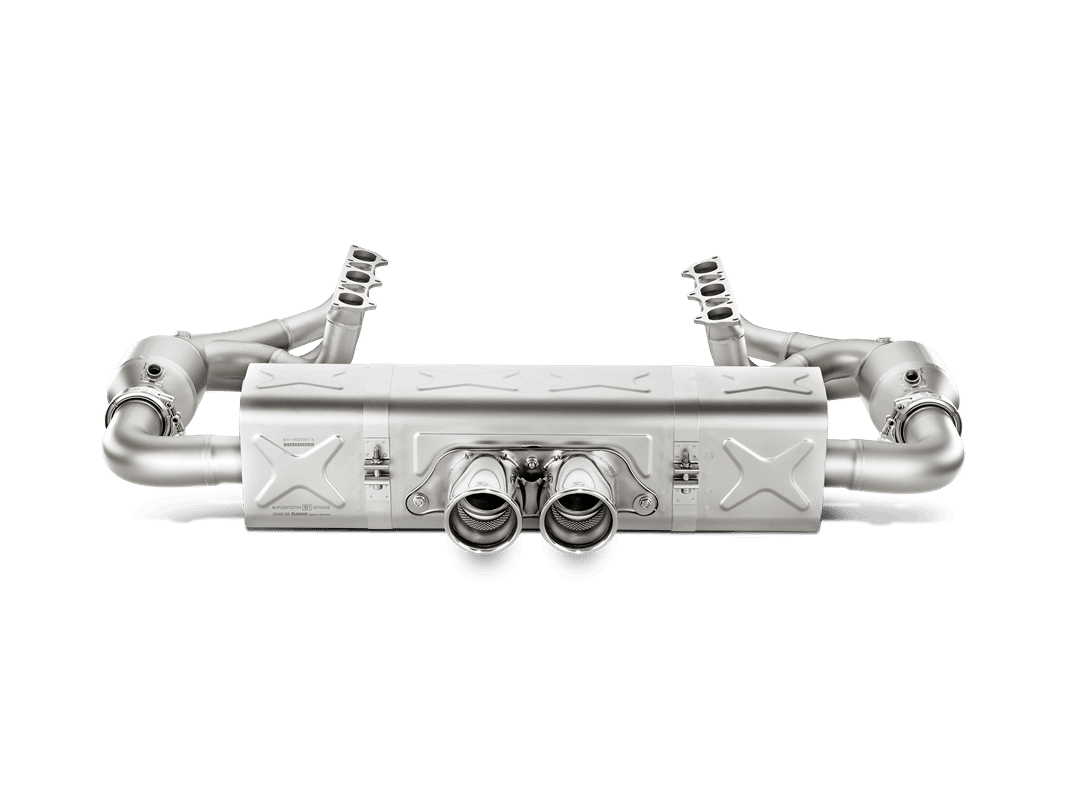 Ensemble d’en-têtes Evolution Race titane Akrapovic pour Porsche 911 GT3 (991) et 911 GT3 / GT3 Touring (991.2)/911 GT3 RS (991) — image 2