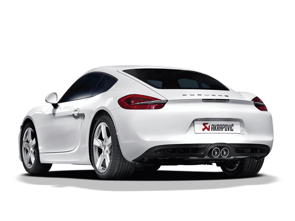 Echappement Slip-On Line Titane Akrapovic pour Porsche Cayman (981) et Cayman S/GTS (981) — image 7