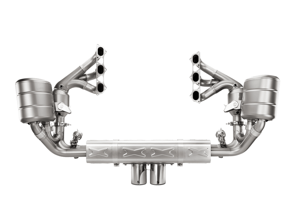 Ensemble d’embases Evolution titane Akrapovic pour Porsche 911 GT3 (991) et 911 GT3 / GT3 Touring (991.2)/911 GT3 RS (991) — image 3