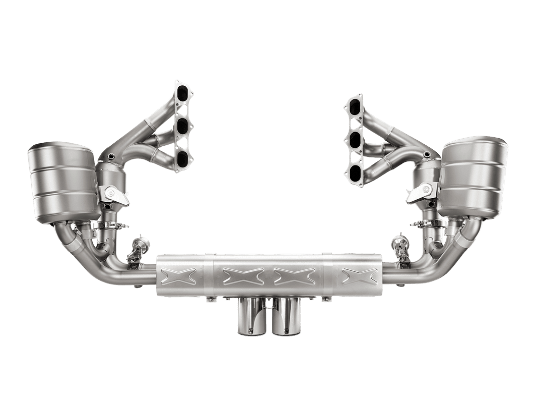 Ensemble d’embases Evolution titane Akrapovic pour Porsche 911 GT3 (991) et 911 GT3 / GT3 Touring (991.2)/911 GT3 RS (991) — image 3