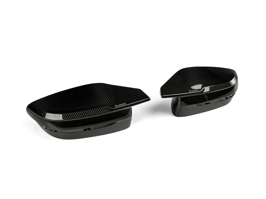 Ensemble de coques de rétroviseurs en fibre de carbone Akrapovic pour BMW M série G M3/M4/M2 — image 1