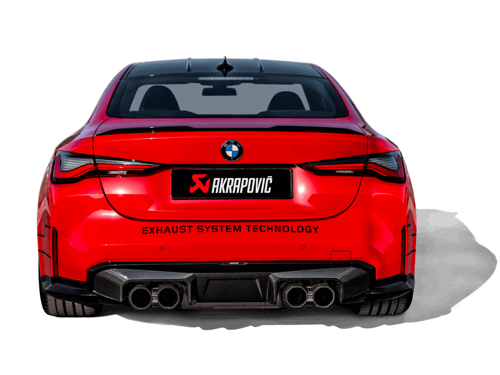 Diffuseur arrière en fibre de carbone Akrapovic pour BMW M3 G80/81 et M4 G82/83 — image 4