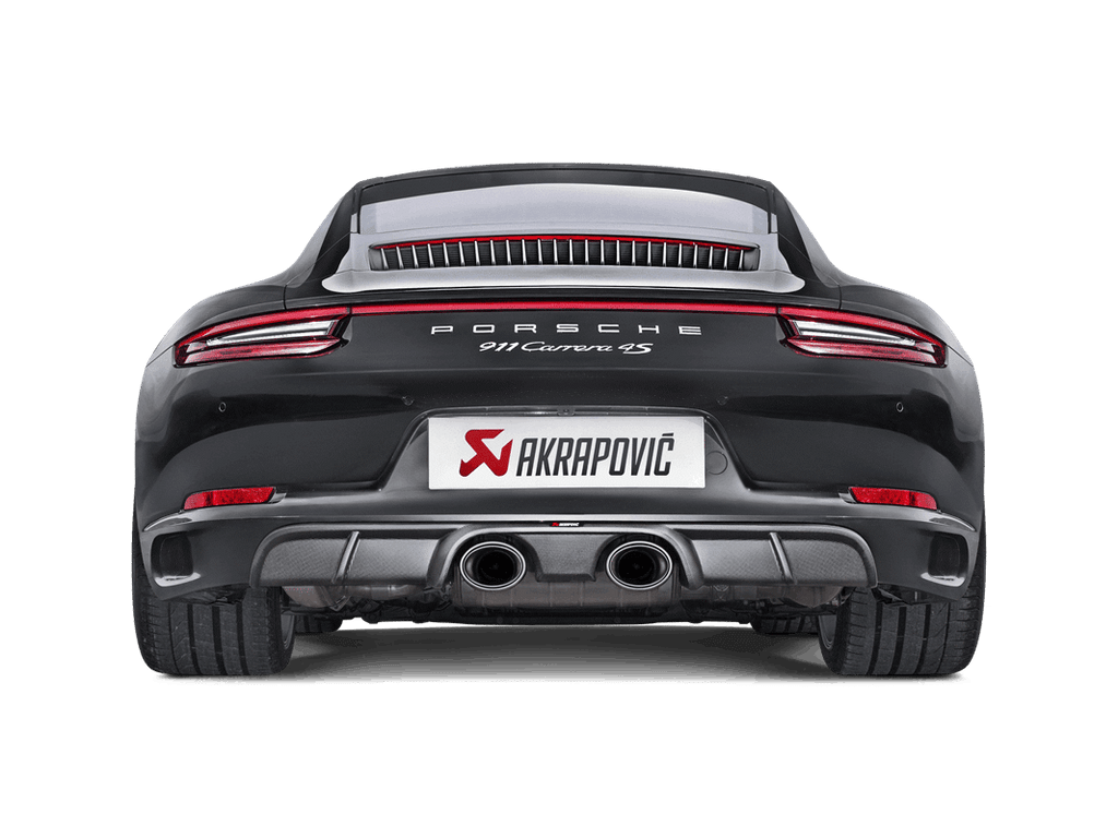 Echappement Ligne Slip-On Titane Akrapovic pour Porsche 911 Carrera / Cabriolet / Targa /S/4/4S/GTS (991.2)- pour échappement sport d’origine — image 6