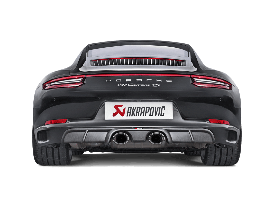 Echappement Ligne Slip-On Titane Akrapovic pour Porsche 911 Carrera / Cabriolet / Targa /S/4/4S/GTS (991.2)- pour échappement sport d’origine — image 6