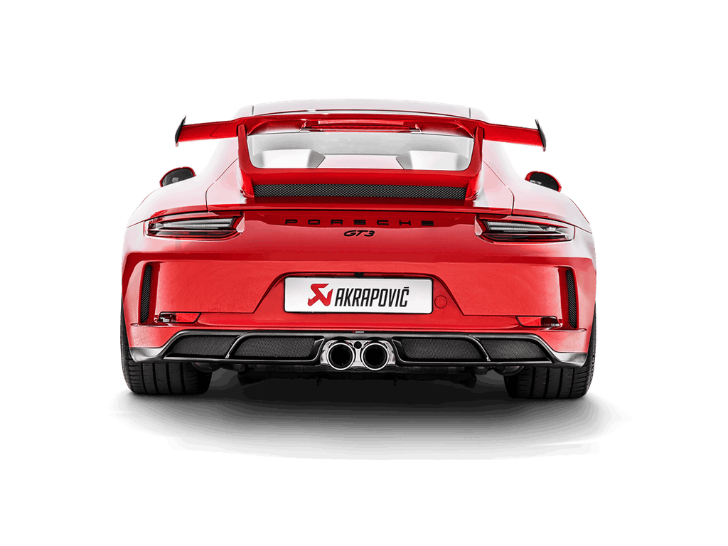 Diffuseur arrière en fibre de carbone Akrapovic pour Porsche 911 GT3 / GT3 Touring (991.2) — image 3