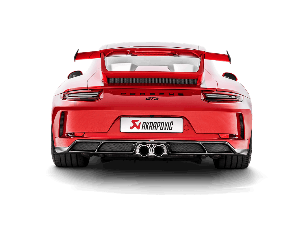 Diffuseur arrière en fibre de carbone Akrapovic pour Porsche 911 GT3 / GT3 Touring (991.2) — image 3