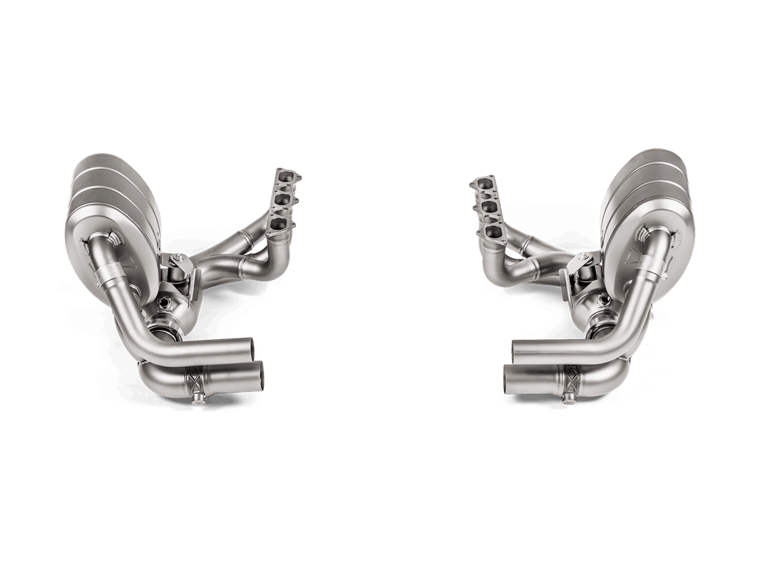 Ensemble d’embases Evolution titane Akrapovic pour Porsche 911 GT3 (991) et 911 GT3 / GT3 Touring (991.2)/911 GT3 RS (991) — image 1