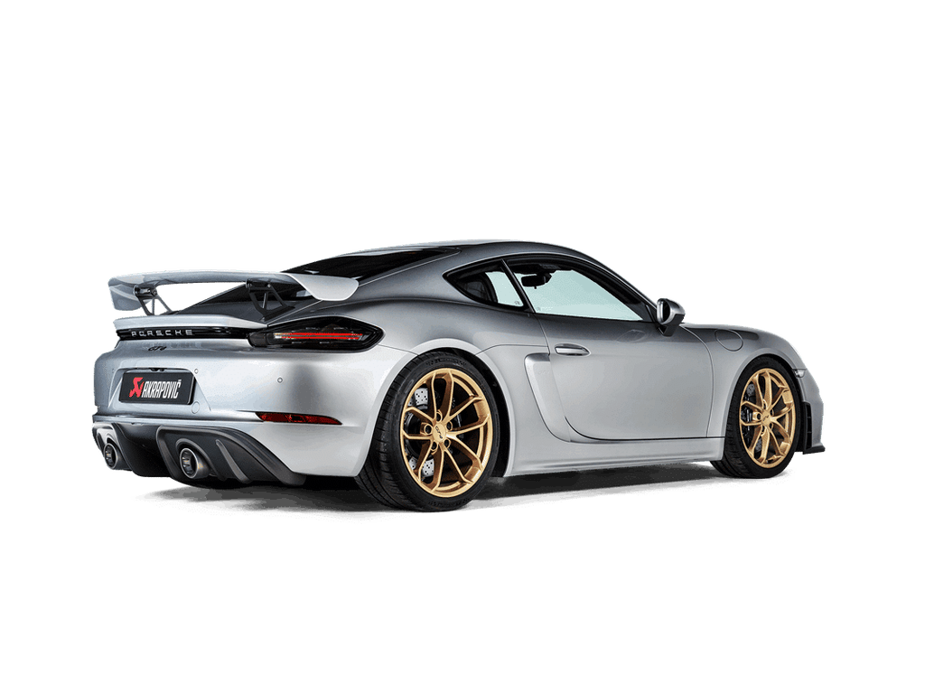 Diffuseur arrière en fibre de carbone Akrapovic pour Porsche 718 Cayman GT4 / Spyder — image 3