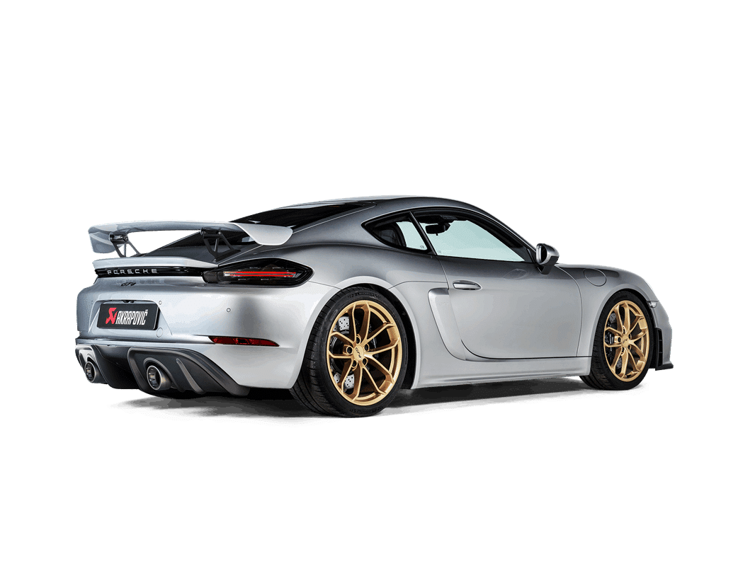 Diffuseur arrière en fibre de carbone Akrapovic pour Porsche 718 Cayman GT4 / Spyder — image 3