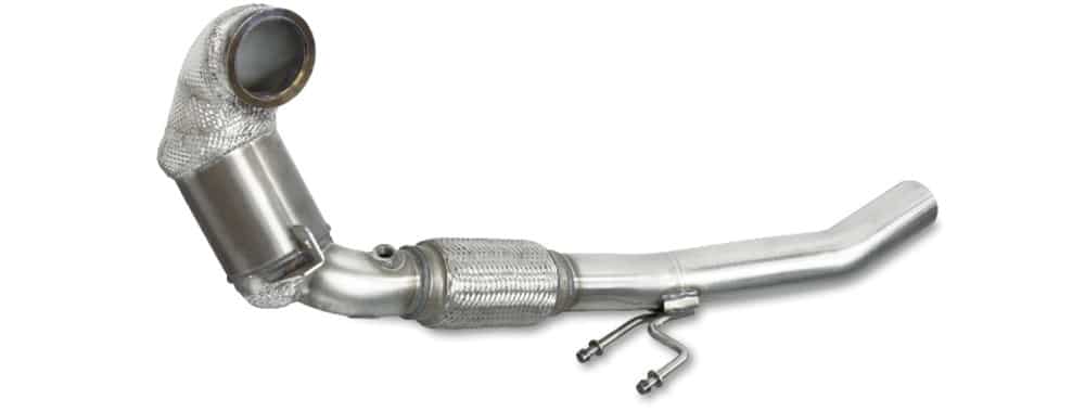 Downpipe Catalyseur sport HJS pour VAG 1.8 T(F)SI EA888 Polo 6C GTI/ Ibiza Cupra/ A1 8X 192Cv-Homologue CE-référence 90811150 — image 1