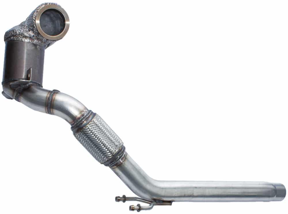 Downpipe Catalyseurs sport HJS pour Audi A3 III / Leon Cupra III / Octavia RS III / Golf VII GTI,Homologué CE,référence 90951110 — image 1