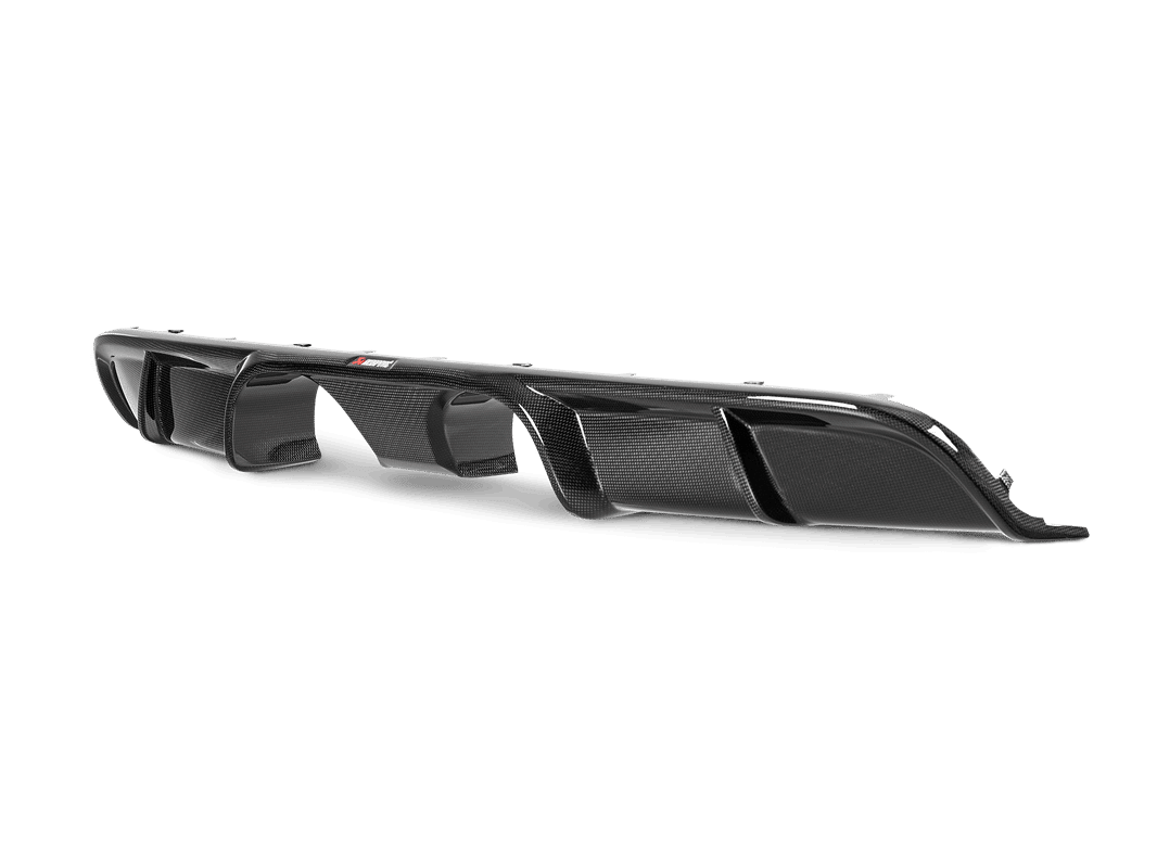 Diffuseur arrière en fibre de carbone Akrapovic pour Porsche 911 Carrera / Cabriolet / Targa /S/4/4S/GTS (991.2) — image 1
