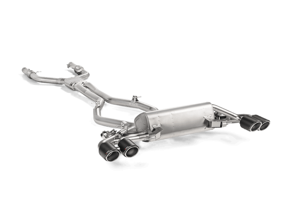 ECHAPPEMENT AKRAPOVIC ALFA ROMEO GIULIA QUADRIFOGLIO (2016-2020)- LIGNE CAT-BACK À VALVES — image 3