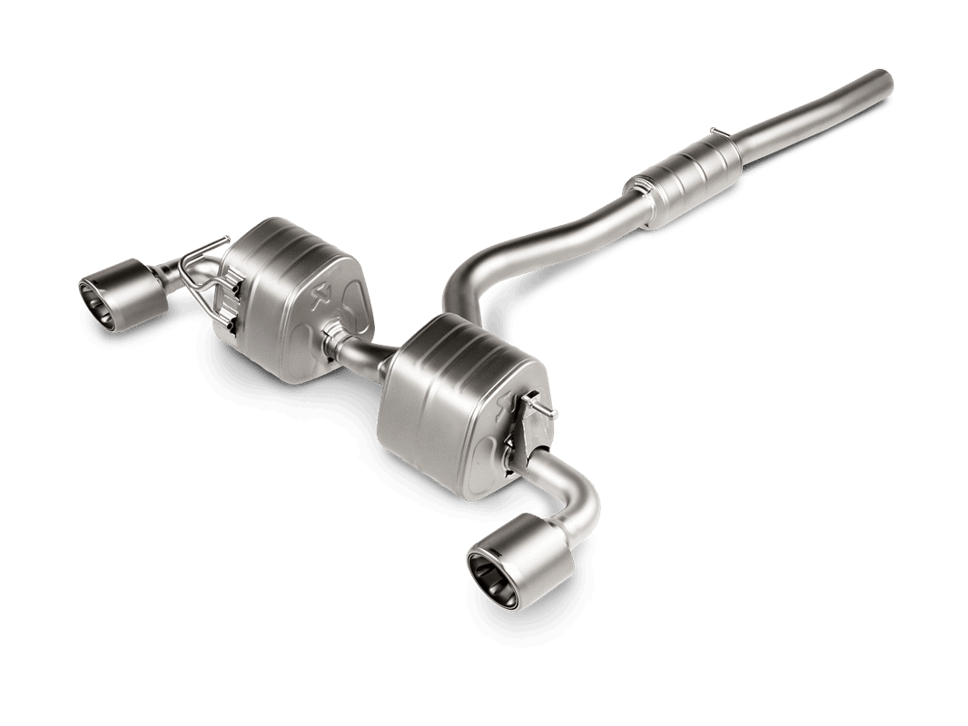 Echappement Slip-On Race Line Titanium Akrapovic pour Toyota Yaris GR / GRMN — image 1