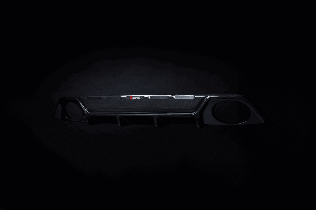 Diffuseur arrière Akrapovic en fibre de carbone – Haute brillance pour Audi RS3 8Y Sportback et Berline — image 3