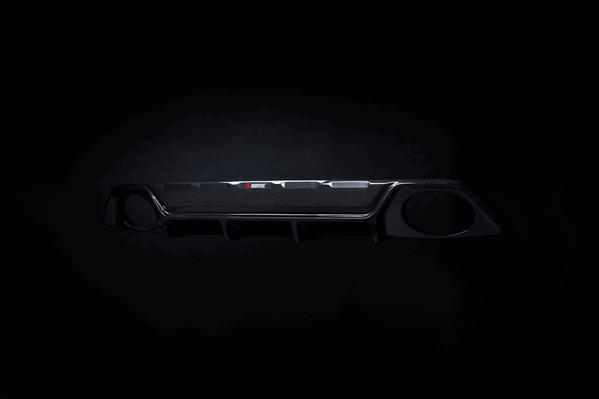Diffuseur arrière Akrapovic en fibre de carbone – Haute brillance pour Audi RS3 8Y Sportback et Berline — image 3