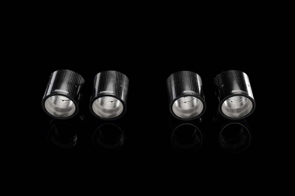 Ensemble de tuyaux d’échappement (carbone) pour Echappement Akrapovic BMW 1 M — image 4