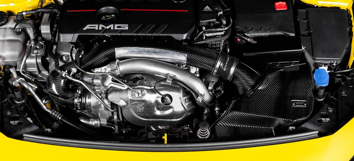 Admission carbone Eventuri pour Mercedes Benz A35 AMG W177 — image 2