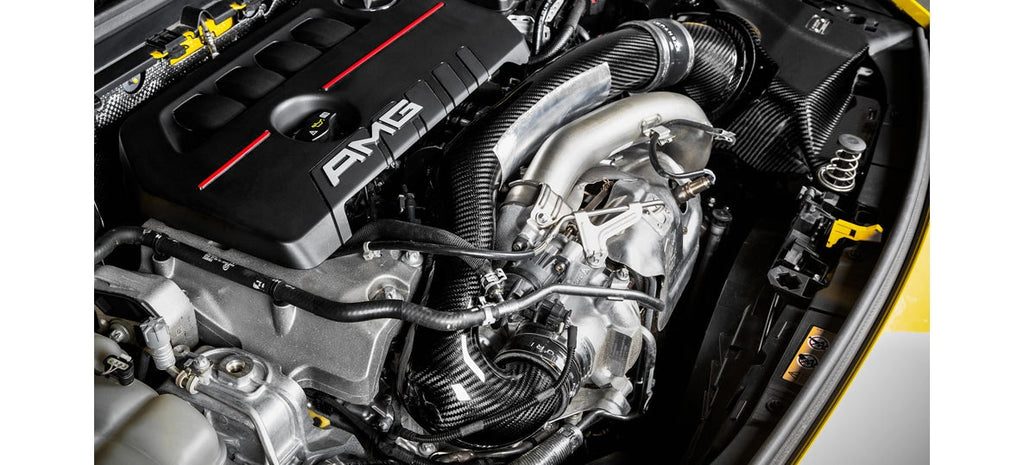 Tube d’entrée de turbo Eventuri en carbone pour Mercedes Benz A35 AMG W177 — image 3
