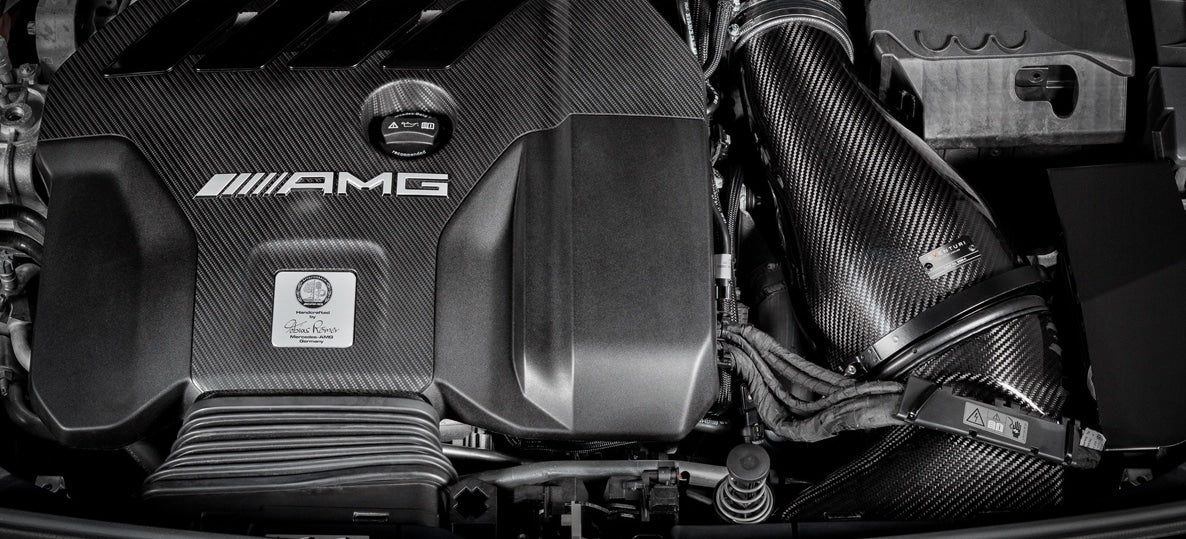 Admission carbone Eventuri pour Mercedes A45 AMG W177 / CLA 45 C118 — image 2