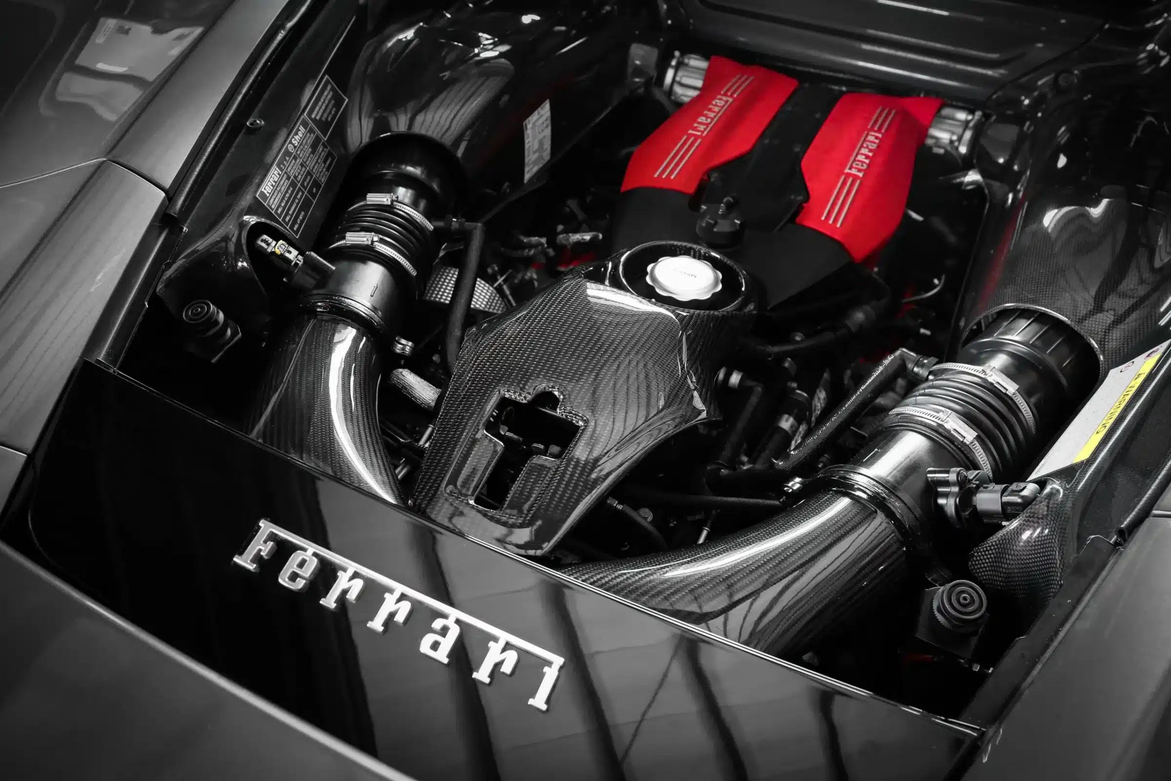 Admission carbone Armaspeed pour Ferrari 488 GTB-ARMAFER488-A — image 5