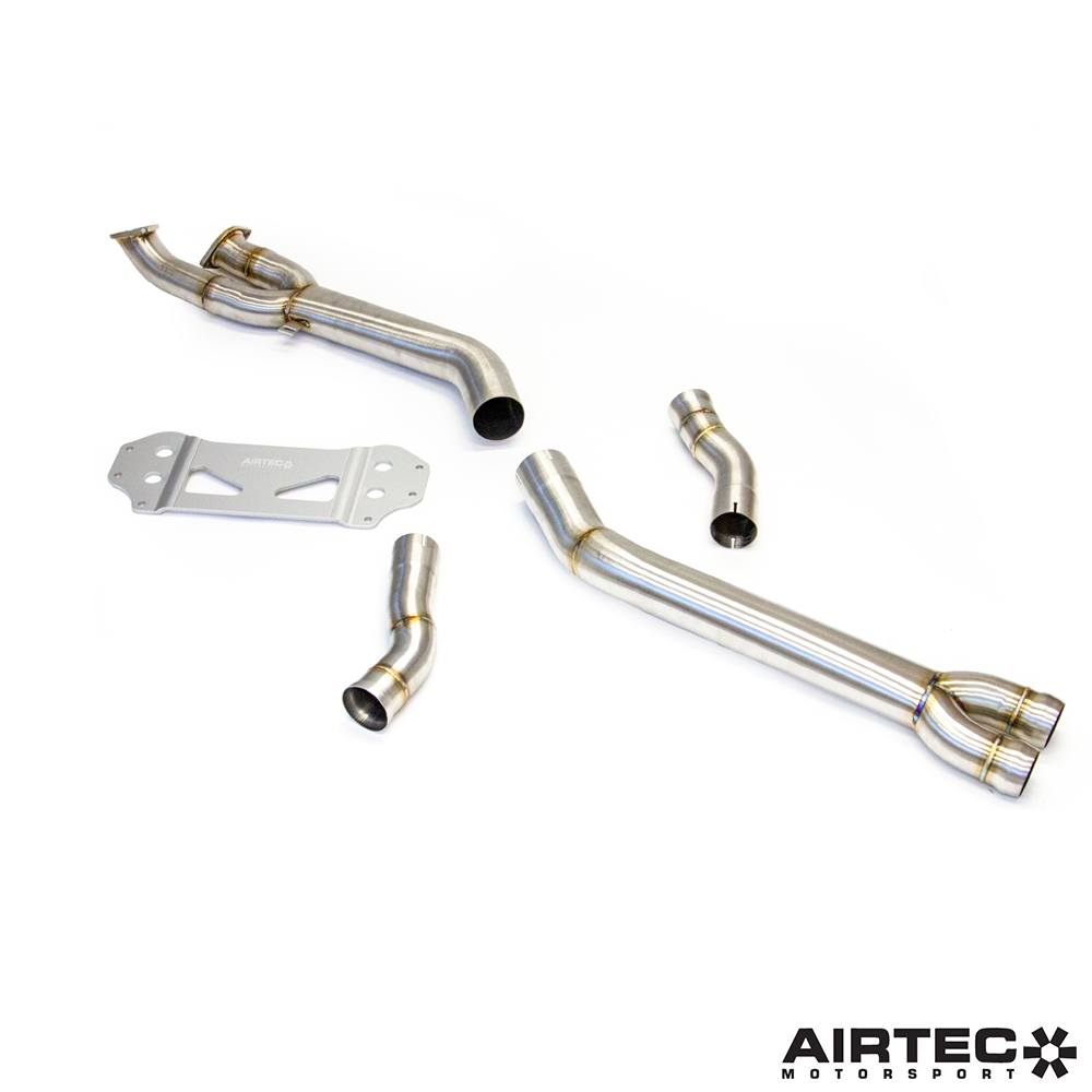 Catalyseur secondaire AIRTEC Motorsport 3,5 pouces pour BMW G80 M3 et G82 M4-référence ATEXHBMW6 — image 2