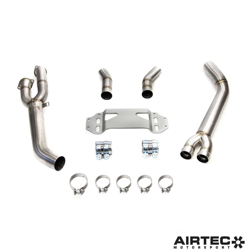 Catalyseur secondaire AIRTEC Motorsport 3,5 pouces pour BMW G87 M2-référence ATEXHBMW7 — image 1