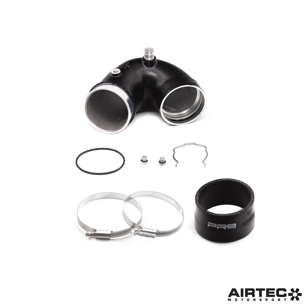 Tube d’échangeur J-Pipe Airtec pour BMW M3 F80 / M4 F8x / M2 Comp F87-référence ATMSBMW8 — image 1