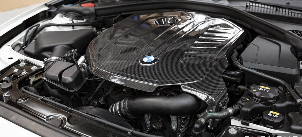 Couvre moteur Eventuri Carbone pour BMW série F M140/240/340/440 — image 2