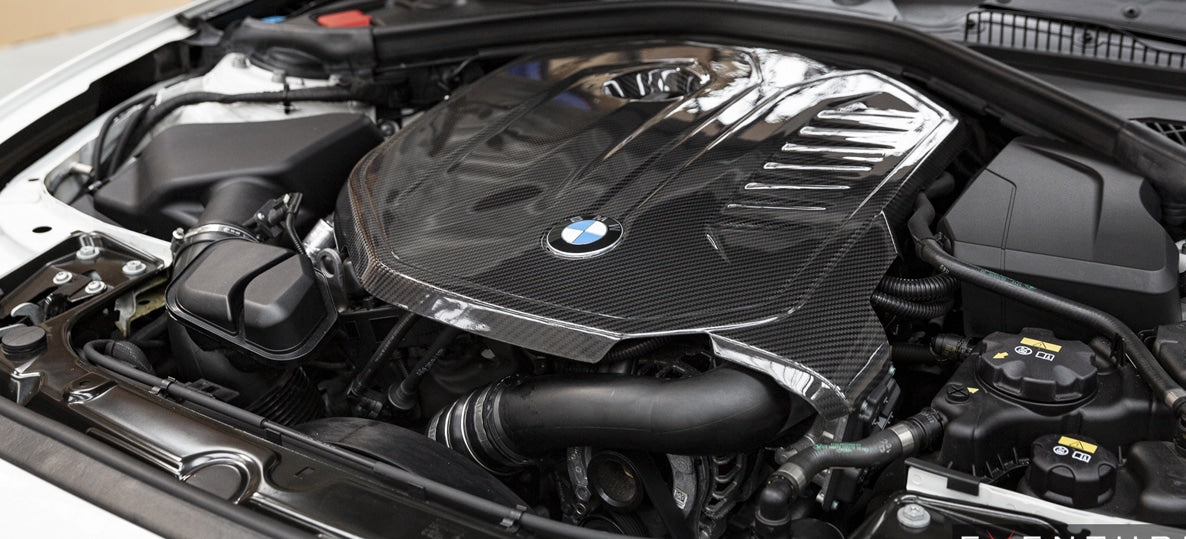 Couvre moteur Eventuri Carbone pour BMW série F M140/240/340/440 — image 2