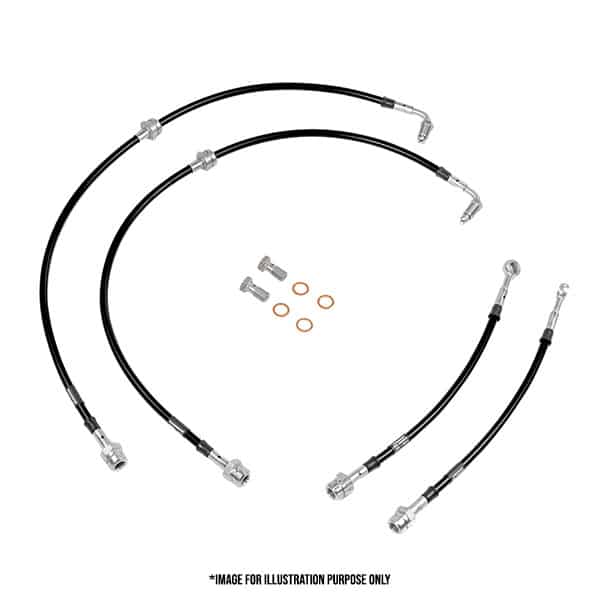 Durites de frein aviation Goodridge pour VW Golf 7 GTI / Golf 7 R / Clubsport / TCR et Audi SQ2 — image 2