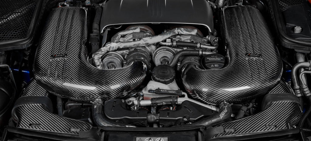 Admission carbone Eventuri pour Mercedes C63 AMG W205 — image 1