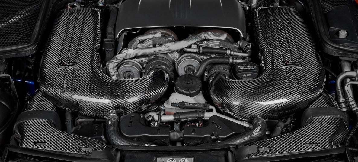 Admission carbone Eventuri pour Mercedes C63 AMG W205 — image 1