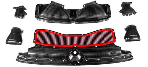 Admission carbone Eventuri pour Audi RS6 C8 / RS7 C8 — image 1