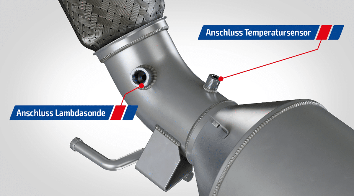 Downpipe Catalyseur sport HJS pour VW Golf 8 R, Audi A3 IV / Q2 / TT III/TT S III/SQ2, Cupra Ateca/Formentor, Seat Leon IV,Homologué CE,référence 90821185 — image 2