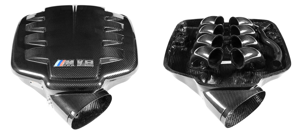 Collecteur d’admission carbone Eventuri pour BMW M3 E9X — image 1