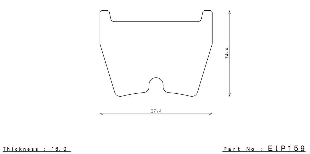 Endless plaquette de frein essieu avant pour AUDI RS6 C7/RS4/R8/RS-Q3/LAMBORGHINI-EIP159 — image 2