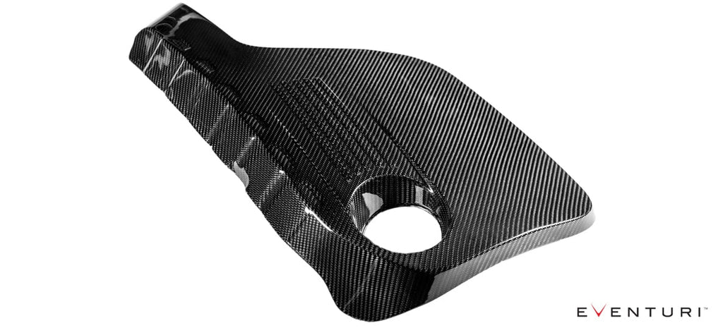 Cache moteur carbone Eventuri BMW M3 F80/M4 F82/83 et F87 M2 Compétition et CS — image 1
