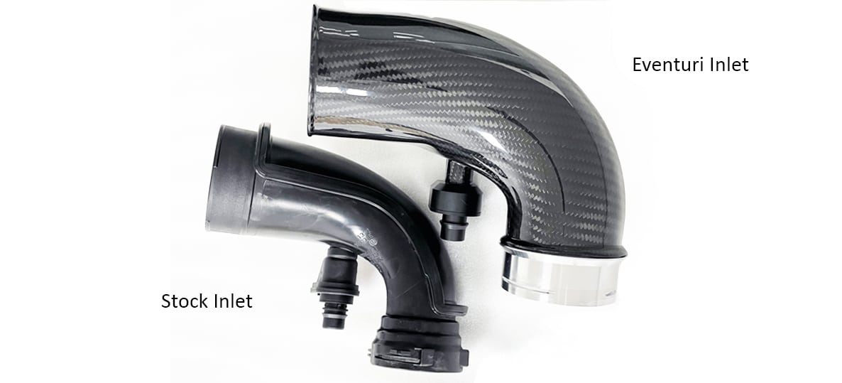Inlet de turbo carbone Eventuri pour BMW M5 F90 / M8 F9X — image 6